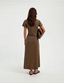 Azulae_Modelimage_Back_Ola_Dress_Chocolatechip_Jpg High res_1
