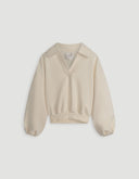 Mylena_Azulae_Polo_Sweater_Summer_sand_Front